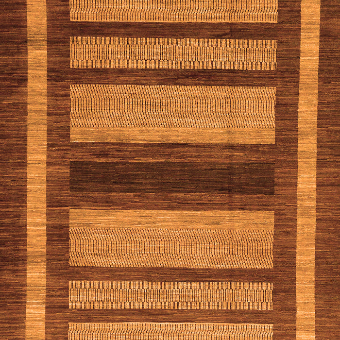 Machine Washable Abstract Orange Modern Area Rugs, wshabs180org