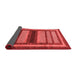 Abstract Red Modern Area Rugs