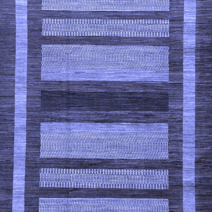 Machine Washable Abstract Blue Modern Rug, wshabs180blu