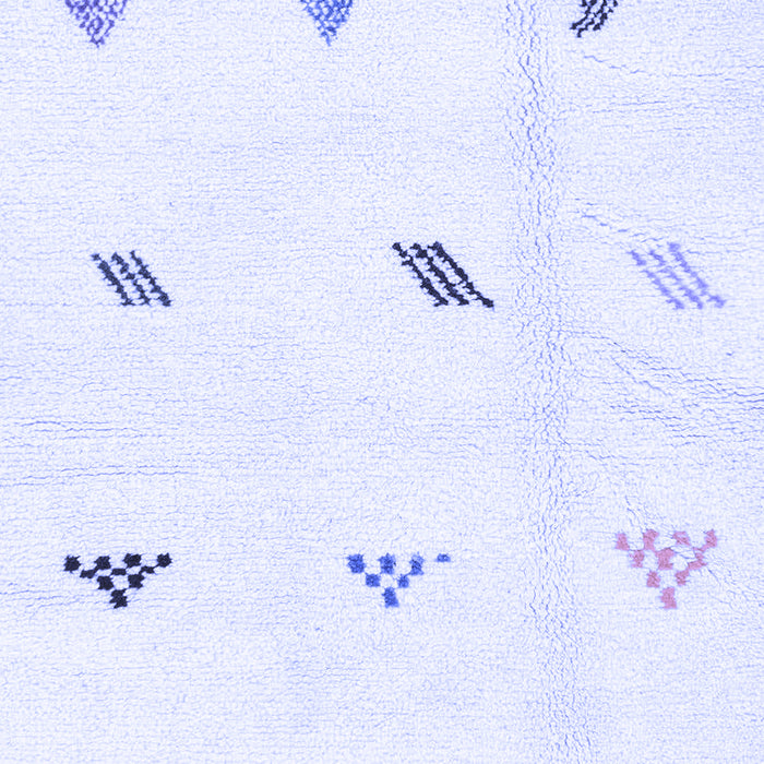 Solid Blue Modern Rug, abs1810blu