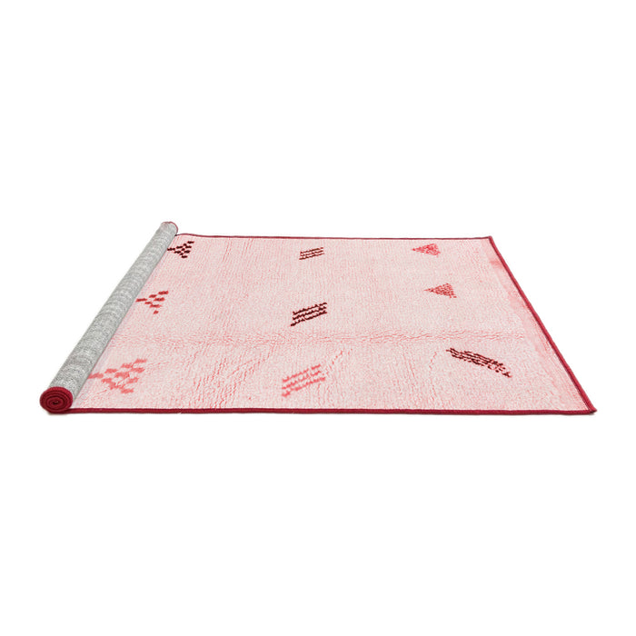 Modern Red Washable Rugs