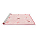 Modern Red Washable Rugs