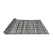 Sideview of Abstract Gray Modern Rug, abs1811gry