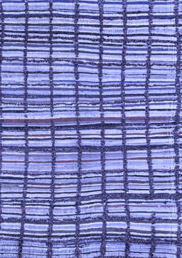 Abstract Blue Modern Rug, abs1811blu