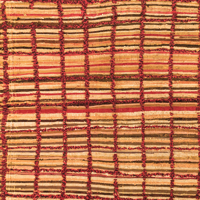 Abstract Orange Modern Rug, abs1811org