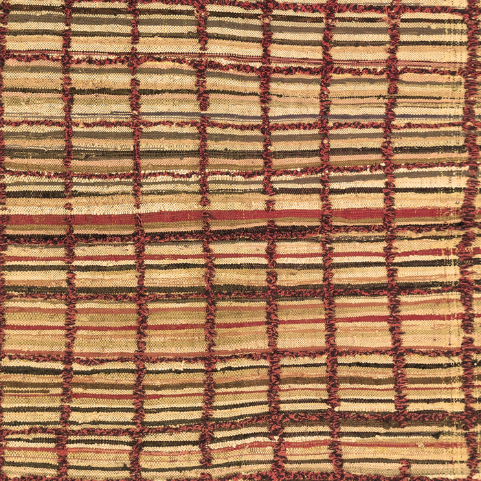 Abstract Brown Modern Rug, abs1811brn