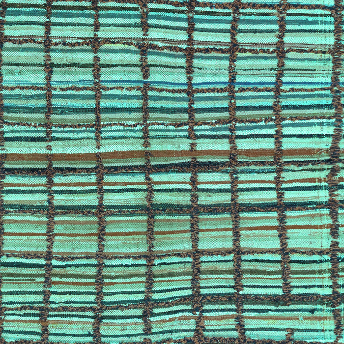 Abstract Turquoise Modern Rug, abs1811turq