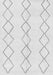 Machine Washable Oriental Gray Modern Rug, wshabs1812gry