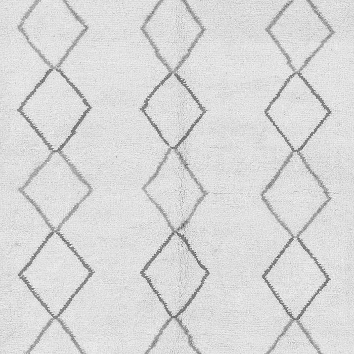 Machine Washable Oriental Gray Modern Rug, wshabs1812gry