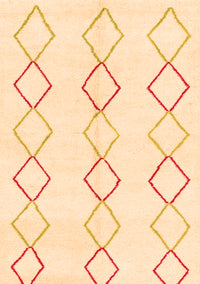 Oriental Orange Modern Rug, abs1812org