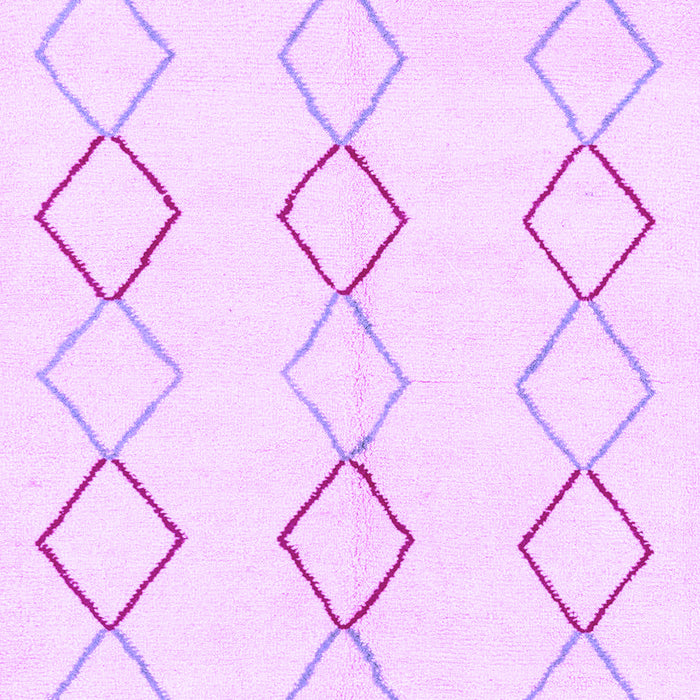 Machine Washable Oriental Purple Modern Area Rugs, wshabs1812pur