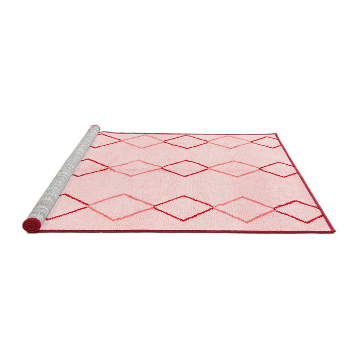 Modern Red Washable Rugs