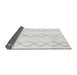 Sideview of Oriental Gray Modern Rug, abs1812gry