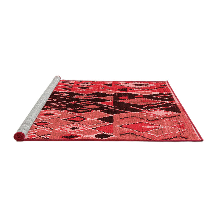 Modern Red Washable Rugs