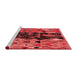 Modern Red Washable Rugs