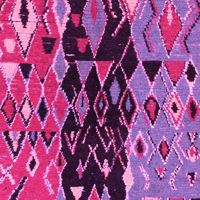 Machine Washable Oriental Pink Modern Rug, wshabs1813pnk