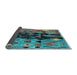 Sideview of Oriental Light Blue Modern Rug, abs1813lblu