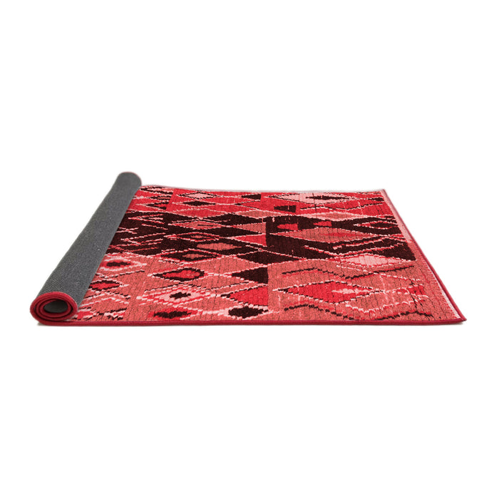 Oriental Red Modern Area Rugs