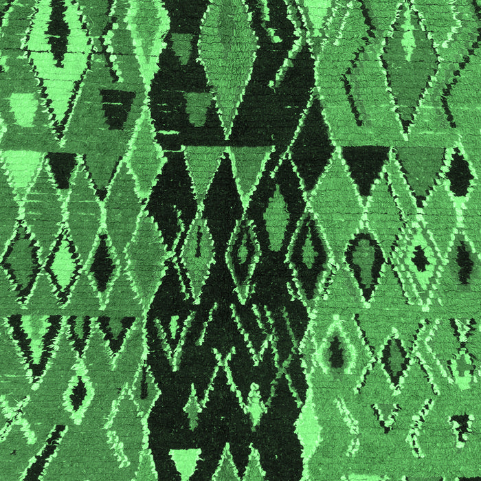 Oriental Emerald Green Modern Rug, abs1813emgrn