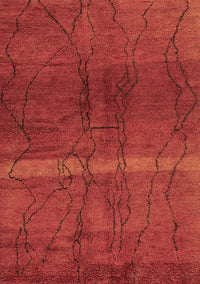 Oriental Brown Modern Rug, abs1814brn