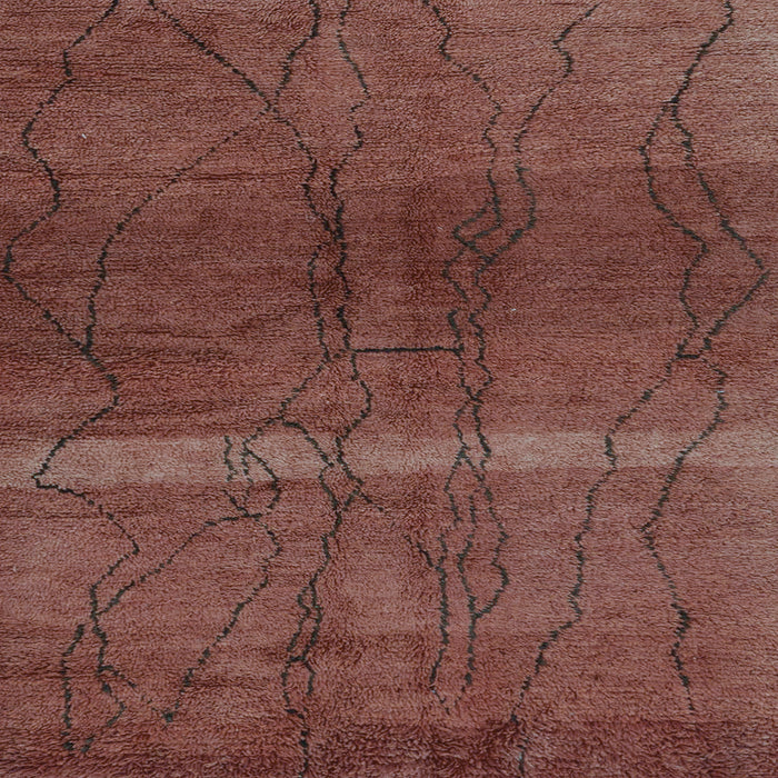 Square Machine Washable Oriental Light Blue Modern Rug, wshabs1814lblu