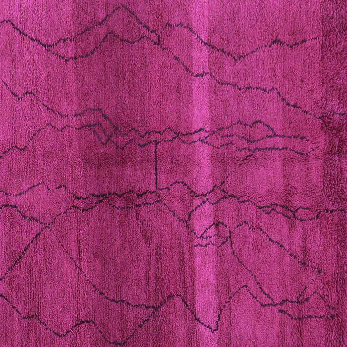 Square Oriental Purple Modern Rug, abs1814pur