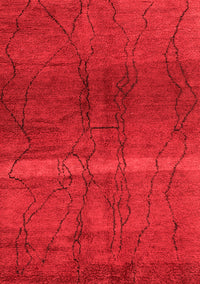 Oriental Red Modern Rug, abs1814red