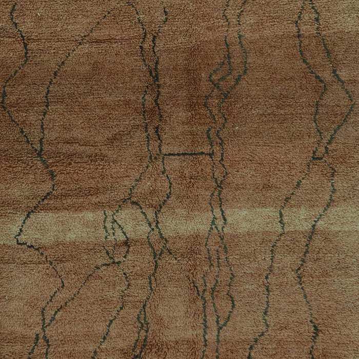 Machine Washable Oriental Turquoise Modern Area Rugs, wshabs1814turq