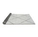 Sideview of Oriental Gray Modern Rug, abs1815gry