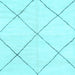 Square Oriental Light Blue Modern Rug, abs1815lblu