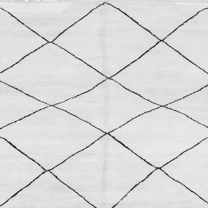 Square Oriental Gray Modern Rug, abs1816gry