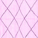 Square Oriental Pink Modern Rug, abs1816pnk