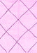 Machine Washable Oriental Pink Modern Rug, wshabs1817pnk
