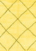 Oriental Yellow Modern Rug, abs1817yw