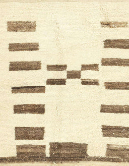 Abstract Brownish Green Oriental Rug, abs1818