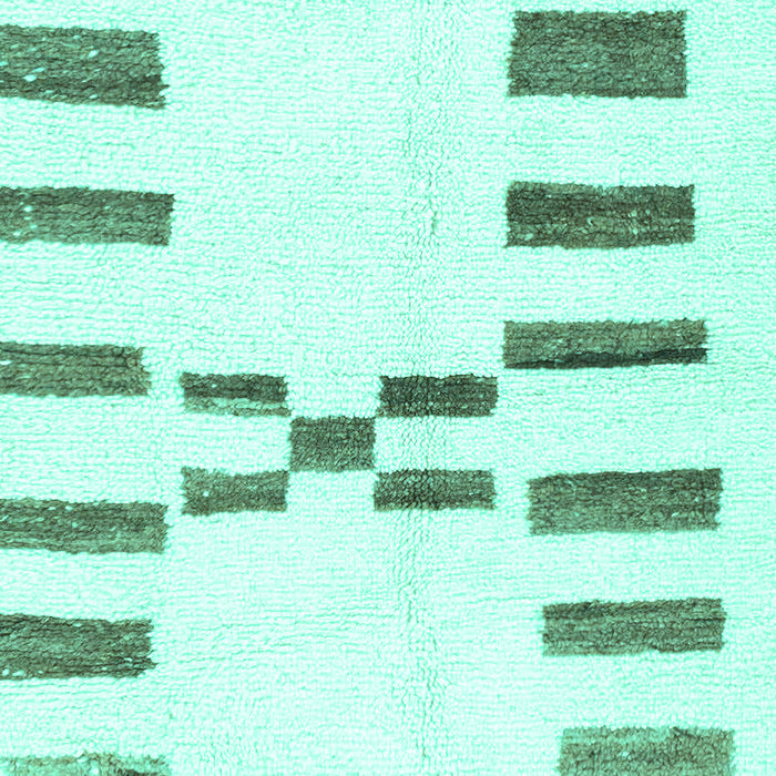 Oriental Turquoise Modern Rug, abs1818turq