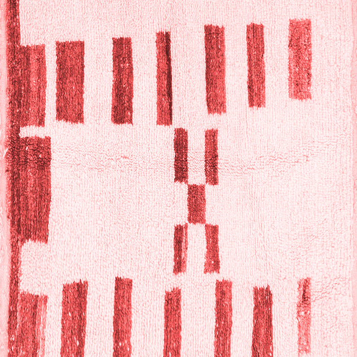 Oriental Red Modern Rug, abs1818red