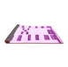 Sideview of Oriental Purple Modern Rug, abs1818pur