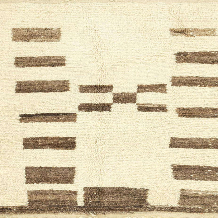 Square Machine Washable Abstract Brown Green Rug, wshabs1818