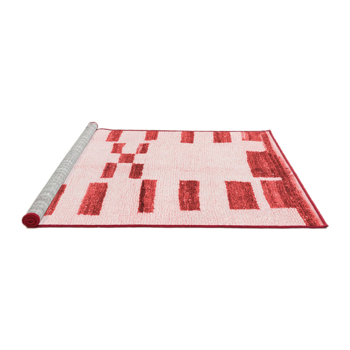Modern Red Washable Rugs
