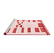 Modern Red Washable Rugs