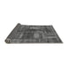 Sideview of Oriental Gray Modern Rug, abs1819gry