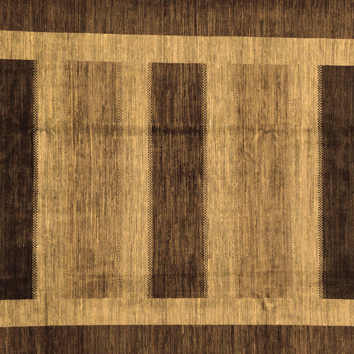 Machine Washable Abstract Brown Modern Rug, wshabs181brn