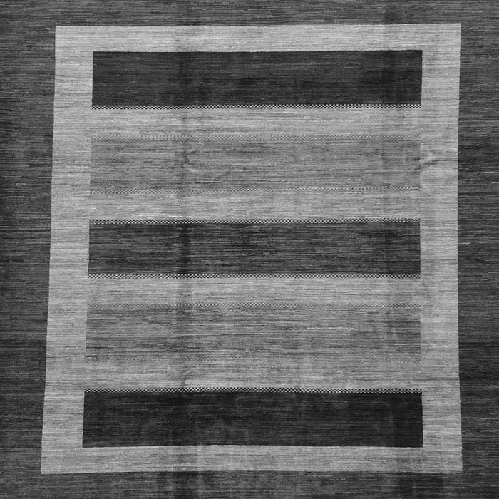 Square Machine Washable Abstract Gray Modern Rug, wshabs181gry