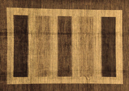 Abstract Brown Modern Rug, abs181brn