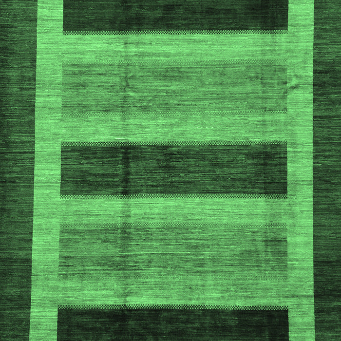 Abstract Emerald Green Modern Rug, abs181emgrn