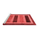 Modern Red Washable Rugs