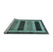 Sideview of Machine Washable Abstract Light Blue Modern Rug, wshabs181lblu