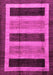 Machine Washable Abstract Pink Modern Rug, wshabs181pnk