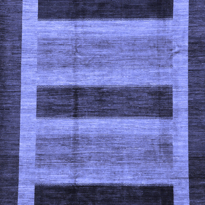 Abstract Blue Modern Rug, abs181blu